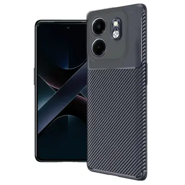 İnfinix Hot 50i 4g Auto Focus Karbon Kapak - Lacivert