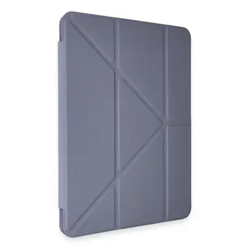 Huawei Honor Pad V9 Kılıf Kalemlikli Mars Tablet Kılıfı - Lavender
