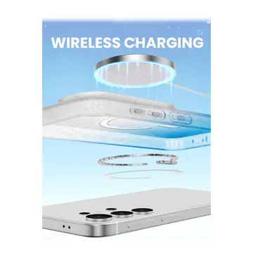Samsung Galaxy S24 Ultra Pummel Shiny Magsafe Kapak - Pembe