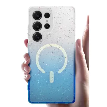 Samsung Galaxy S25 Ultra Pummel Shiny Magsafe Kapak - Siyah