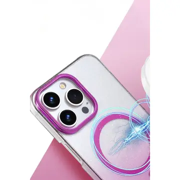 İphone 14 Pro Max Glossy Magsafe Kapak - Mavi