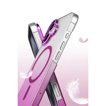 İphone 16 Glossy Magsafe Kapak - Mor