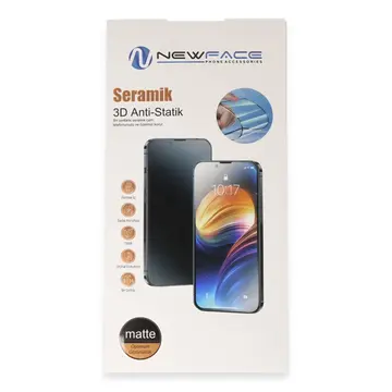 Xiaomi Redmi 9 3d Antistatik Mat Seramik Nano Ekran Koruyucu