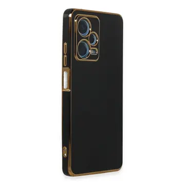 Xiaomi Redmi Note 12 Pro Plus Kılıf Volet Silikon - Siyah