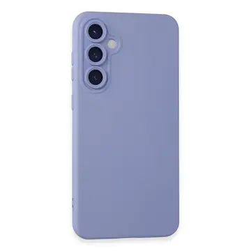 Samsung Galaxy S23 Fe Kılıf Nano İçi Kadife Silikon - Lila