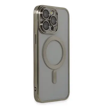 İphone 14 Pro Max Kılıf Kross Magneticsafe Kapak - Titan Gri
