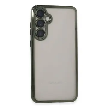 Samsung Galaxy S23 Fe Kılıf Razer Lensli Silikon - Yeşil