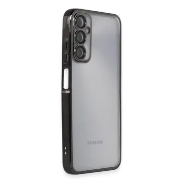 Samsung Galaxy A05s Kılıf Razer Lensli Silikon - Siyah