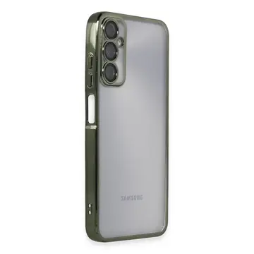 Samsung Galaxy A05s Kılıf Razer Lensli Silikon - Yeşil