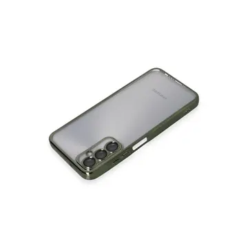 Samsung Galaxy A05s Kılıf Razer Lensli Silikon - Yeşil