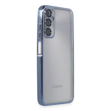 Samsung Galaxy A05s Kılıf Razer Lensli Silikon - Açık Mavi