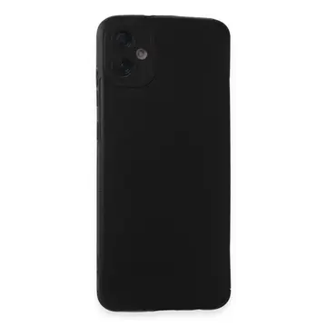 Samsung Galaxy A05 Kılıf Loop Deri Silikon - Siyah