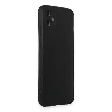 Samsung Galaxy A05 Kılıf Loop Deri Silikon - Siyah