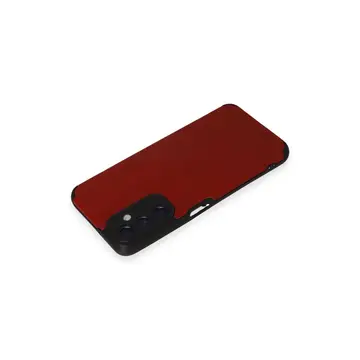 Samsung Galaxy A05s Kılıf Loop Deri Silikon - Kırmızı