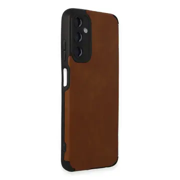 Samsung Galaxy A05s Kılıf Loop Deri Silikon - Kahverengi