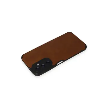 Samsung Galaxy A05s Kılıf Loop Deri Silikon - Kahverengi