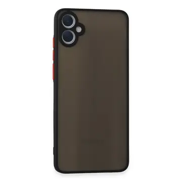 Samsung Galaxy A05 Kılıf Montreal Silikon Kapak - Siyah