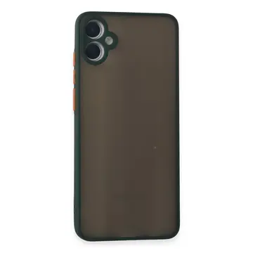 Samsung Galaxy A05 Kılıf Montreal Silikon Kapak - Yeşil
