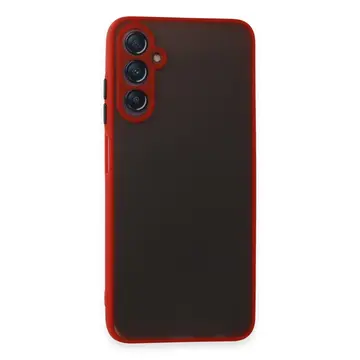 Samsung Galaxy A05s Kılıf Montreal Silikon Kapak - Kırmızı