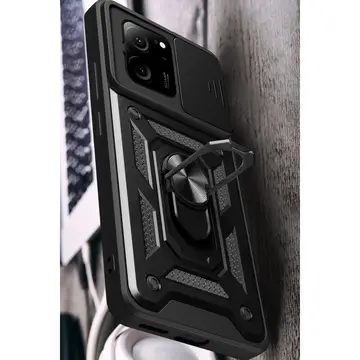 Xiaomi Mi 13t Pro Kılıf Pars Lens Yüzüklü Silikon - Yeşil