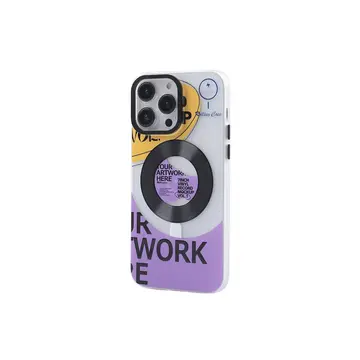 İphone 13 Pro Max Kılıf Apollo Magneticsafe Desenli Kapak - Apollo Şeffaf - 6