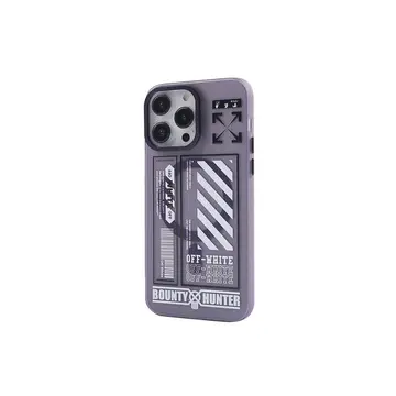 İphone 14 Pro Max Kılıf Apollo Magneticsafe Desenli Kapak - Apollo Mor - 1