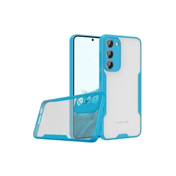 Samsung Galaxy S23 Plus Kılıf Platin Silikon - Mavi