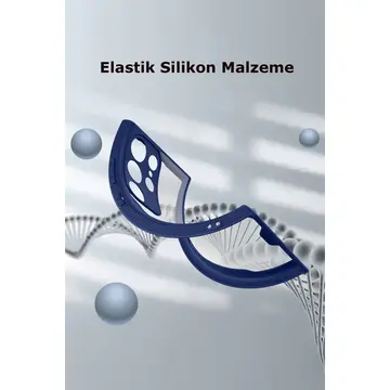 Samsung Galaxy S23 Ultra Kılıf Platin Silikon - Kırmızı