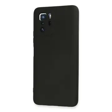 Xiaomi Poco X3 Gt Kılıf Nano İçi Kadife Silikon - Siyah