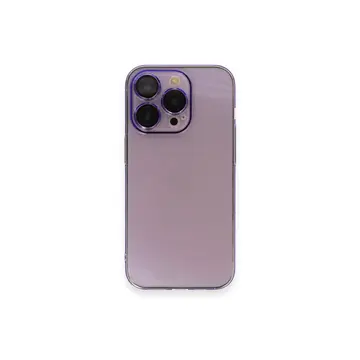 İphone 13 Pro Max Kılıf Armada Lensli Kapak - Lila