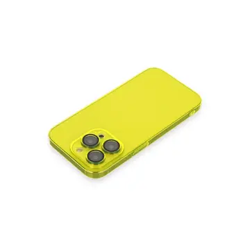İphone 14 Pro Kılıf Armada Lensli Kapak - Sarı