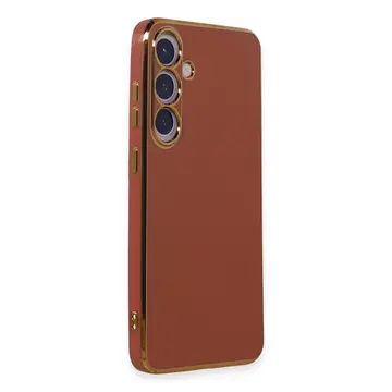 Samsung Galaxy S24 Kılıf Volet Silikon - Kırmızı
