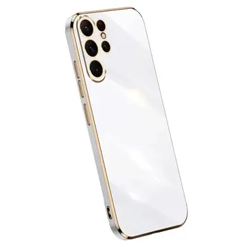 Samsung Galaxy S24 Ultra Kılıf Volet Silikon - Beyaz