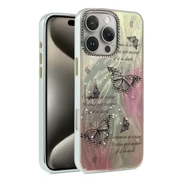 İphone 16 Pro Kılıf Blade Aynalı Desenli Kapak - Desen 6
