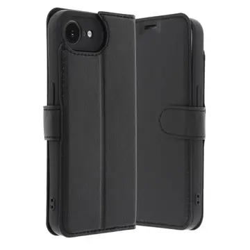 İphone 16e Kılıf Trend S Plus Kapaklı Kılıf - Siyah