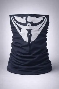 Vendetta Maskesi Desenli Baf Bandana – Çok Amaçlı Yüz Boyunluk Bandana 4 No