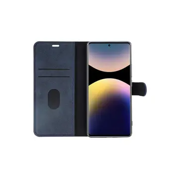 Xiaomi Redmi Note 14 Pro 4g Kılıf Trend S Plus Kapaklı Kılıf - Siyah