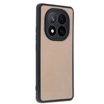 Xiaomi Redmi Note 14 Pro 4g Kılıf Aras Deri Kapak - Pudra