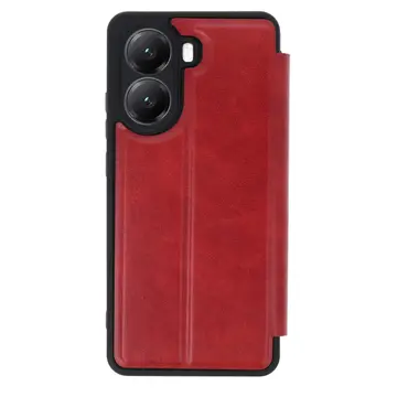 Xiaomi Poco X7 Pro Kılıf Flip Cover - Kırmızı