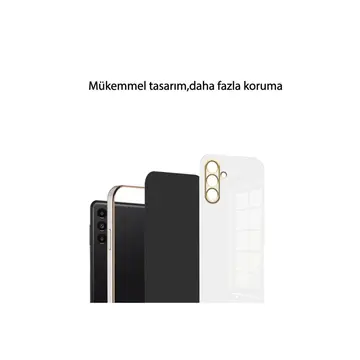Samsung Galaxy A24 4g Kılıf Volet Silikon - Pembe