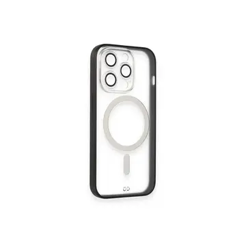 İphone 14 Pro Kılıf Grand Magneticsafe Kapak - Siyah