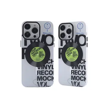 İphone 12 Pro Max Kılıf Apollo Magneticsafe Desenli Kapak - Apollo Şeffaf - 5
