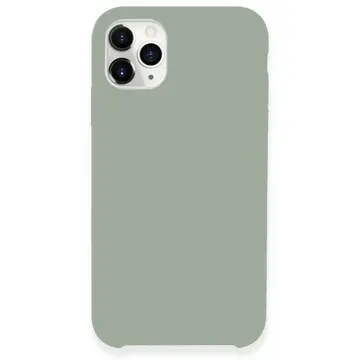İphone 11 Pro Max Kılıf Lansman Legant Silikon - Açık Gri