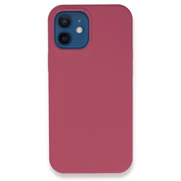 İphone 12 Kılıf Lansman Legant Silikon - Fuşya