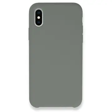 İphone Xs Max Kılıf Lansman Legant Silikon - Gri