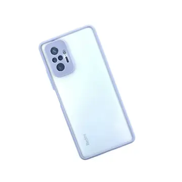 Xiaomi Redmi Note 10 Pro Kılıf Montreal Silikon Kapak - Gri