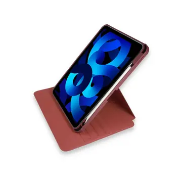İpad Pro 11 (2021) Kılıf Ling 360 Kalemlikli Tablet Kılıf - Mor