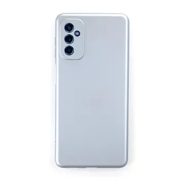 Samsung Galaxy M52 5g Kılıf Nano İçi Kadife Silikon - Sky Blue