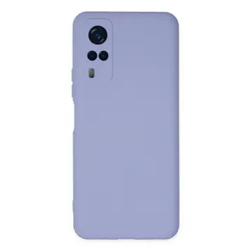 Vivo Y53s Kılıf Nano İçi Kadife Silikon - Lila