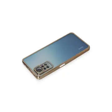Xiaomi Redmi Note 11 Pro Kılıf Razer Lensli Silikon - Gold